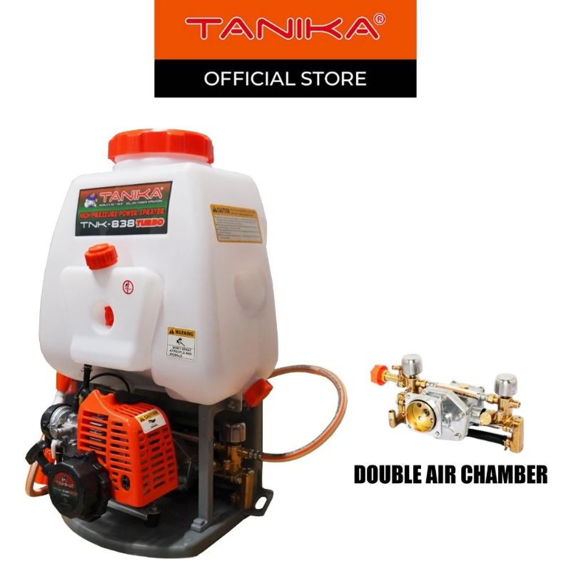 anika Unit Power Sprayer / Penyemprot Tekanan Tinggi TNK 838 Turbo 20 liter (TK2PS8u)