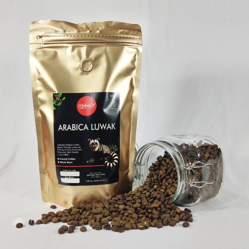 Biji Kopi Luwak Arabika 500g