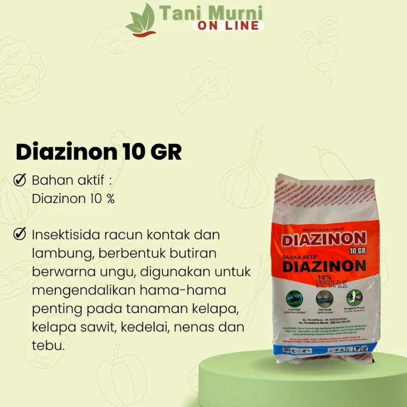 Diazinon 1 kg Mengatasi Uret
