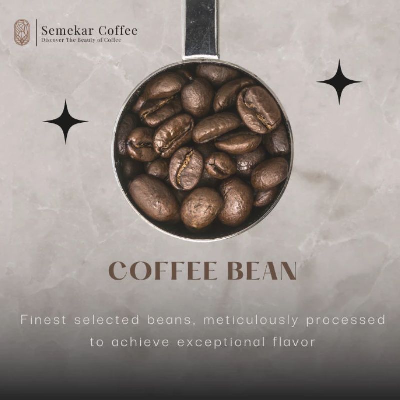 Semekar Coffee - Biji Bubuk Kopi Arabika Velvet Vanilla Infused Specialty Fresh Roasted Beans