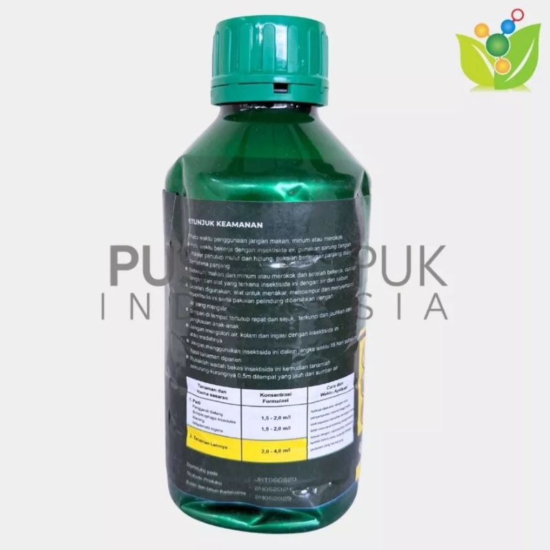 DJITU 528SL 1 Liter Insektisida Formula Baru Pengendali Hama Palawija
