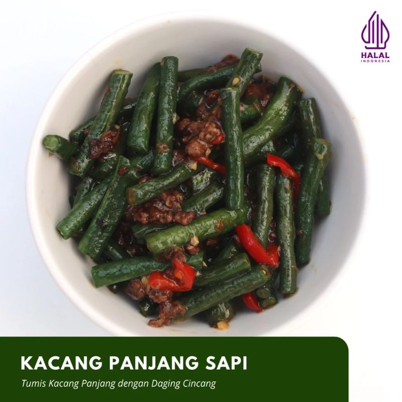 Satu Porsi Kacang Panjang Sapi
