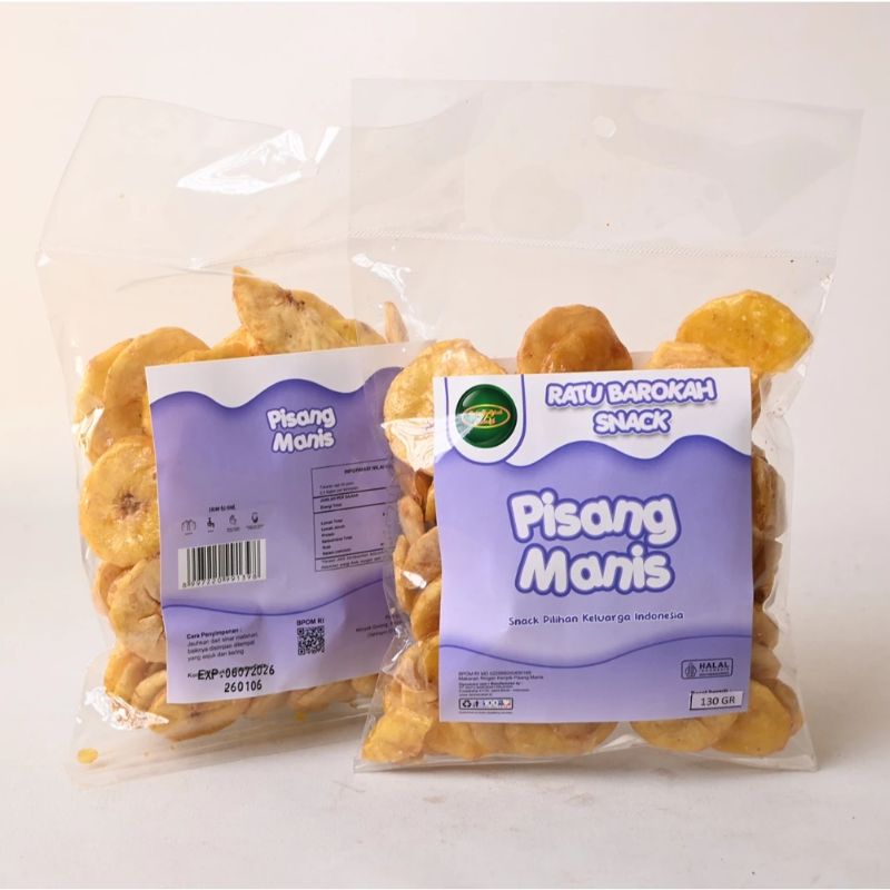 RBW Snack - PISANG MANIS 130gr