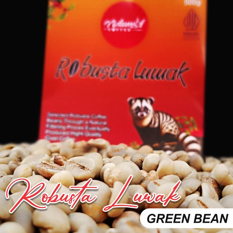 Green Bean Kopi Luwak Robusta 1kg