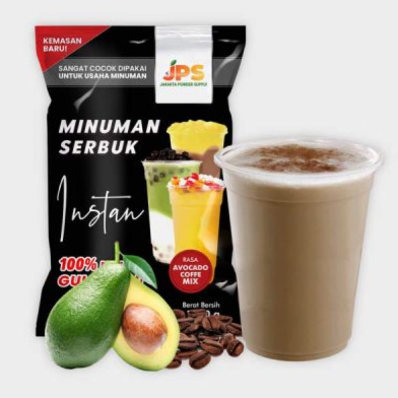 JPS Bubuk Avocado Coffee Mix 1kg