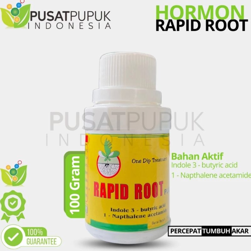 RAPID ROOT 100Gr Hormon ZPT Penumbuh Akar Stek Cangkok Tanaman Original