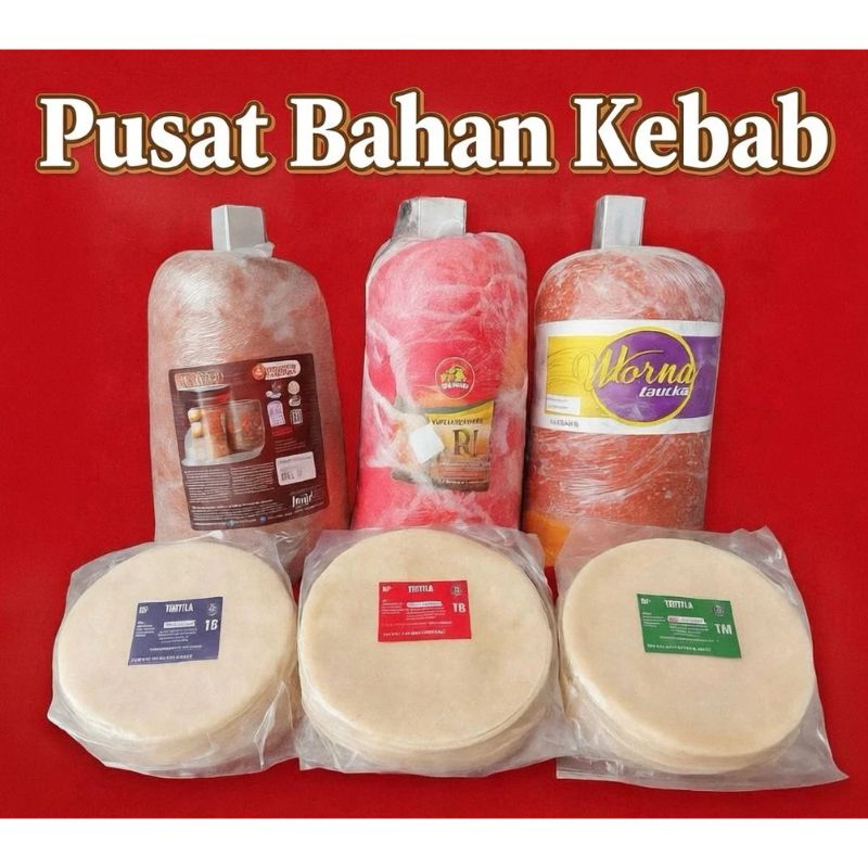 Ready Daging Kebab Tiang 2KG Central, Sahara Bidayah, Sahara Premium, Brows Coklat, Brows Merah, Madina dan Warna