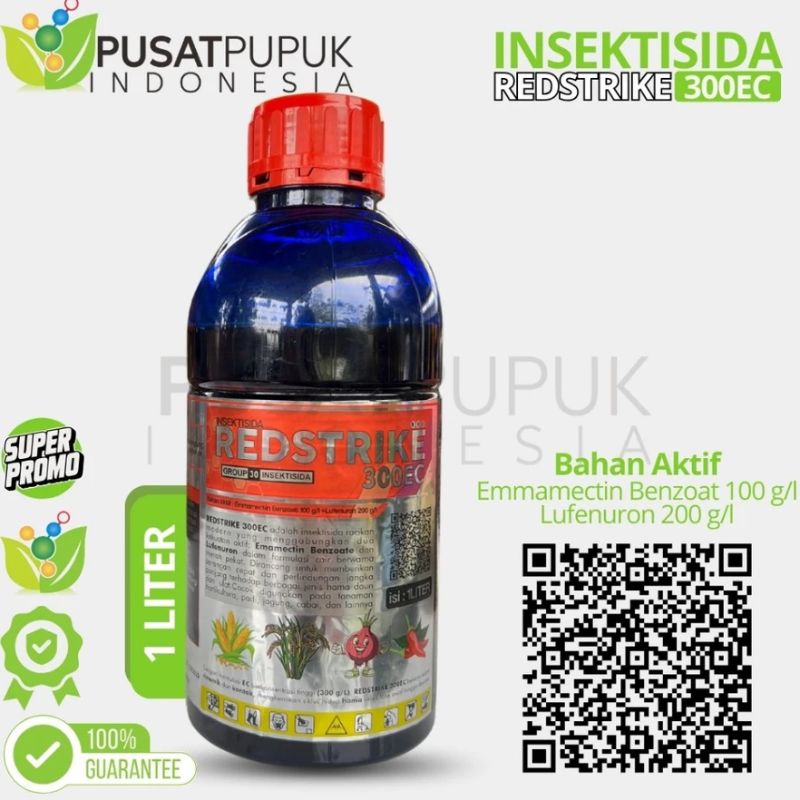REDSTRIKE 300EC Insektisida Dosis Tinggi Terbukti Kendalikan Hama Ulat 1L