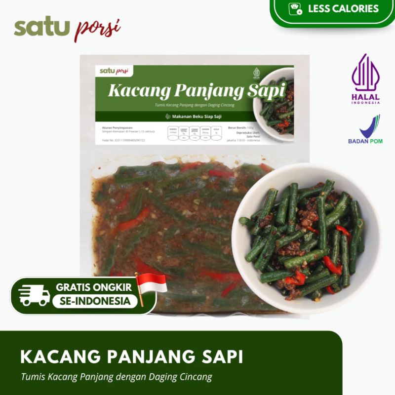 Satu Porsi Kacang Panjang Sapi