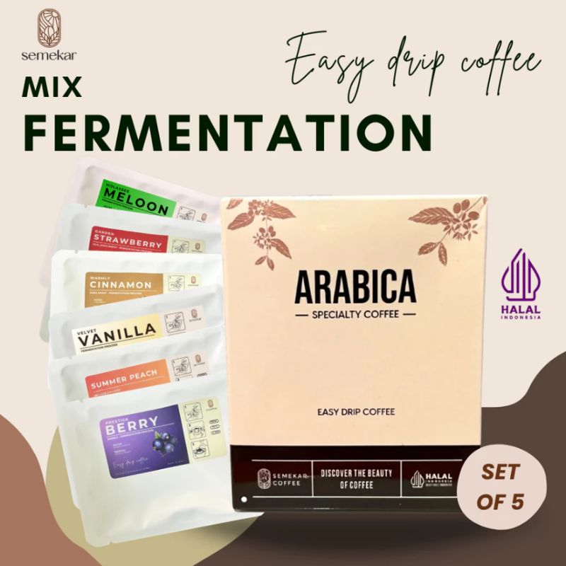 Semekar Coffee - Kopi Drip Bag Mix Fermentation Exclusive Premium