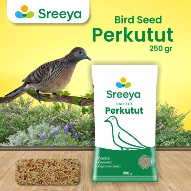 Sreeya Bird Seed Perkutut 250 g