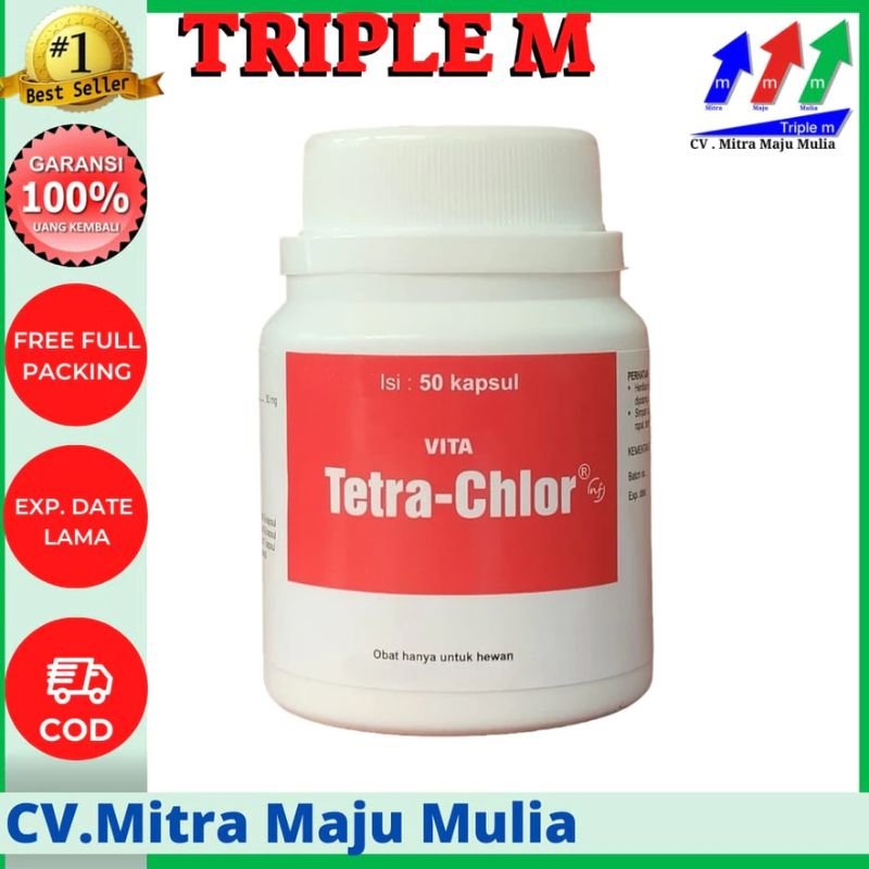 TETRA CHLOR Kaplet 50 Vitamin