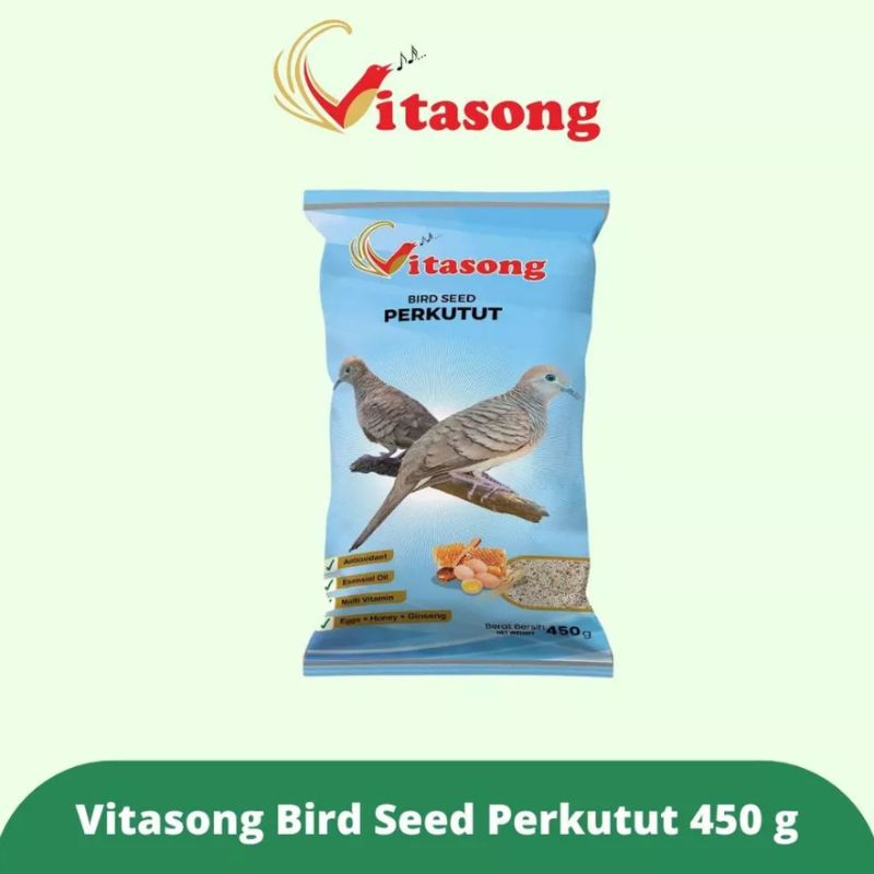 Vitasong Bird Seed Perkutut 450 g